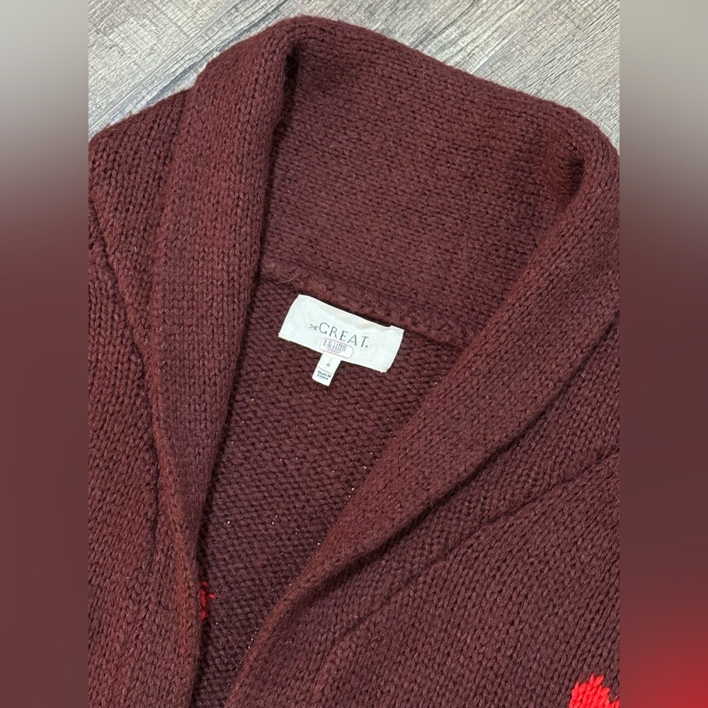 The Great Lodge Sweater - Hearts - size 0 ( XS ) - Picture 4 of 9